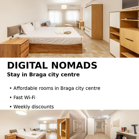 Rooms4you 3 In Historic Center Of Braga
