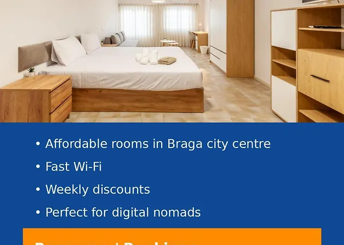 Rooms4you 3 In Historic Center Of Affittacamere Braga